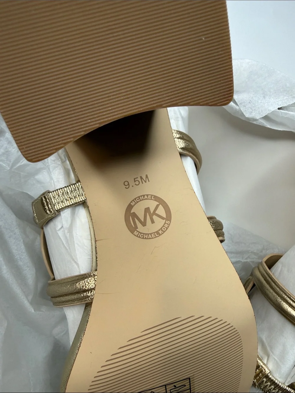 MICHAEL Michael Kors Women's Alma Mid Sandals Size 9.5
